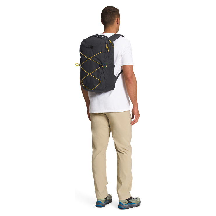 The North Face Jester Backpack in Asphalt Grey/Mineral Gold