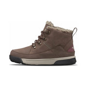 The North Face Women's Sierra Mid Lace Waterproof Boot in Deep Taupe / Wild Ginger  Women's Boot