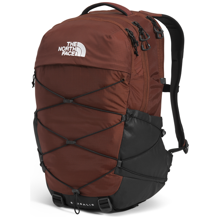 The North Face Borealis Backpack in Dark Oak / Black