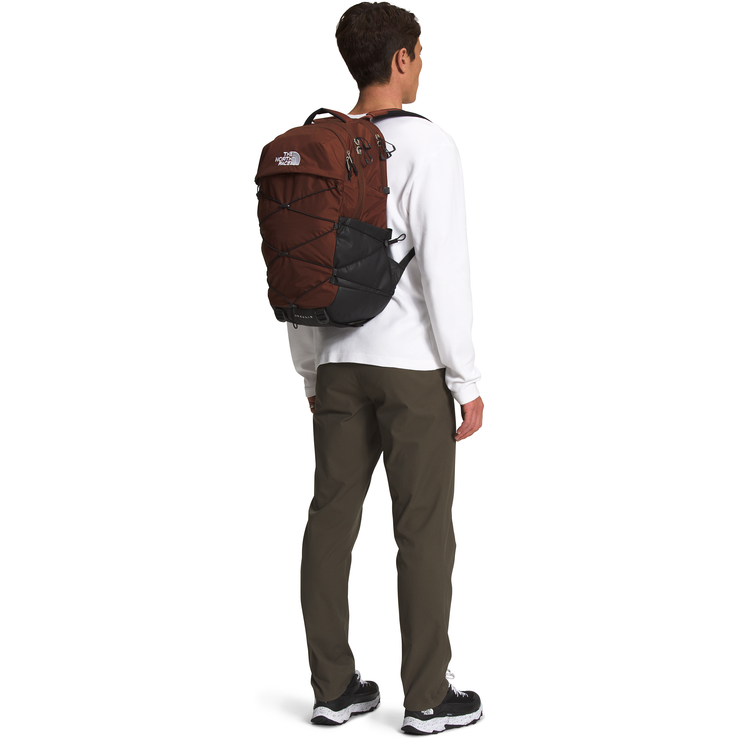 The North Face Borealis Backpack in Dark Oak / Black  Accessories