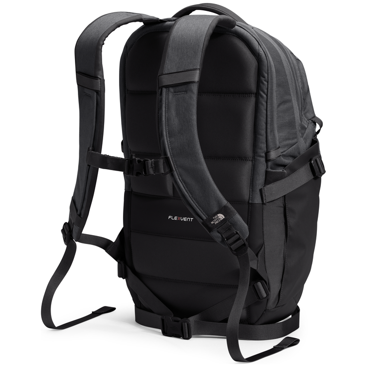 The North Face Recon Backpack in Asphalt Grey Light Heather Black
