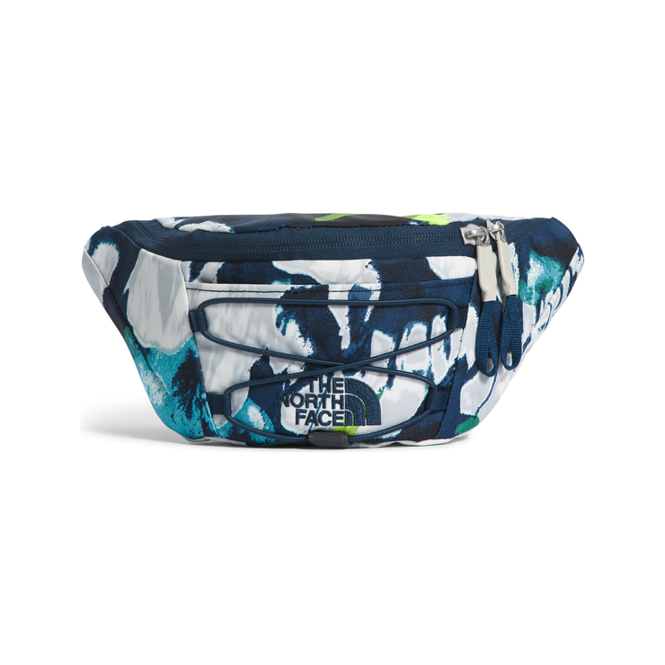 The North Face Jester Lumbar in Summit Navy Abstract Floral Print/Shady Blue