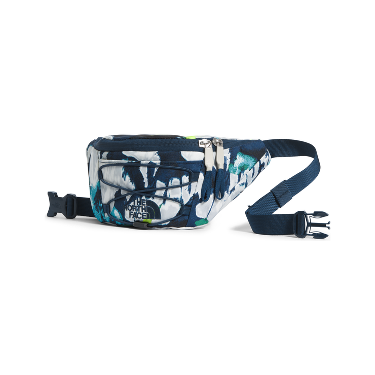 The North Face Jester Lumbar in Summit Navy Abstract Floral Print/Shady Blue