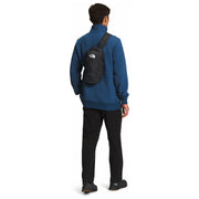The North Face Borealis Sling Pack in Black White  Accessories