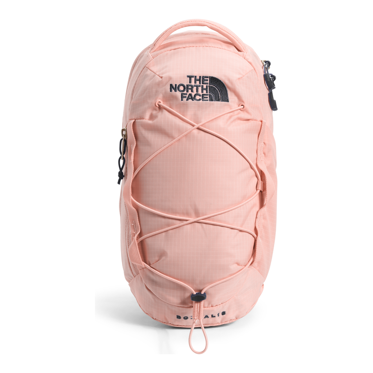 The North Face Borealis Sling Pack in Evening Sand Pink Asphalt Grey