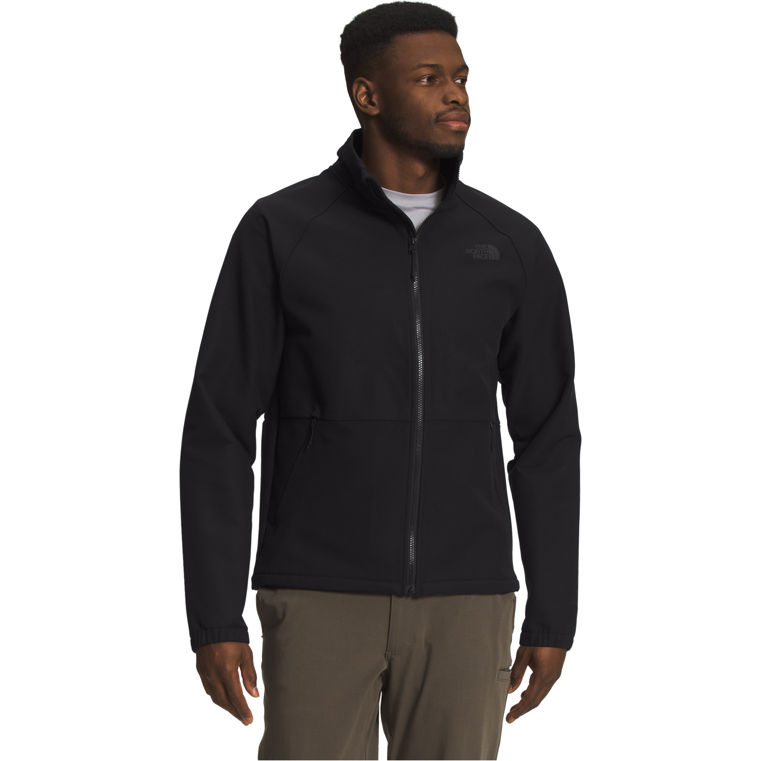 The North Face Men's Camden Softshell Jacket in Black Heather The North Face Men's Camden Softshell Jacket in Black Heather
