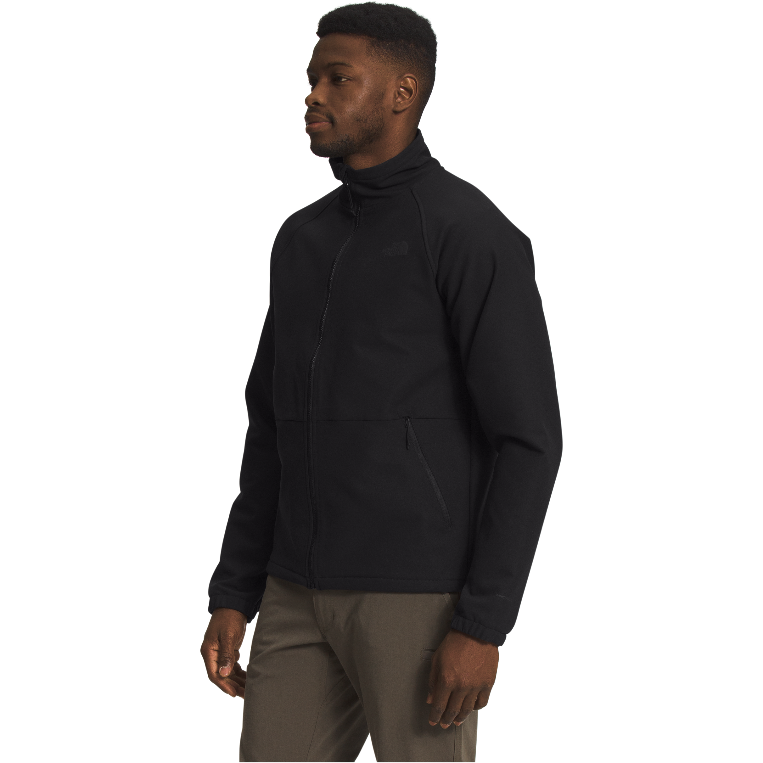 The North Face Men's Camden Softshell Jacket in Black Heather