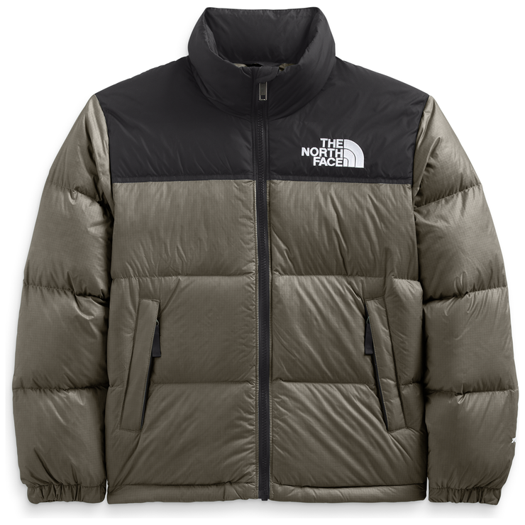 The North Face Teen 1996 Retro Nuptse Jacket in New Taupe Green  Kid&