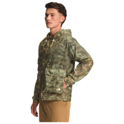 The North Face Men's Hertiage Wind Jack in Military Olive Stippled Camo Print  Men's Apparel