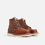 Red Wing Men's Classic Moc 6-inch Boot 1907 In Copper Rough and Tough Leather