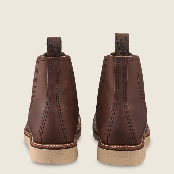 Red Wing Men's 6-Inch Classic Chelsea Boot 3190 In Amber Harness Leather  Men's Footwear