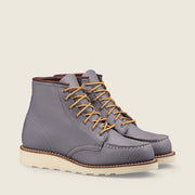 Red Wing Women's Classic Moc 6-inch Short Boot 3378 in Granite Boundary Leather  Women's Footwear
