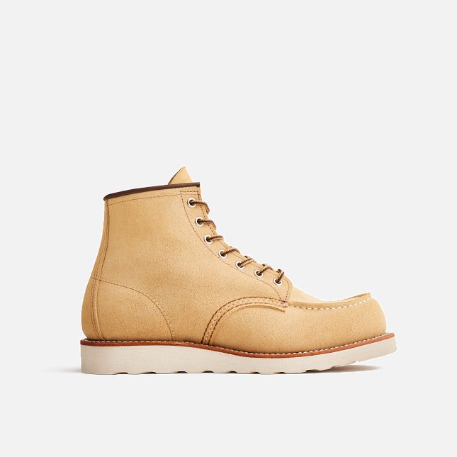 Red Wing Men's Classic Moc 6" Boot 8833 in Hawthorne Abilene Leather  Men's Footwear