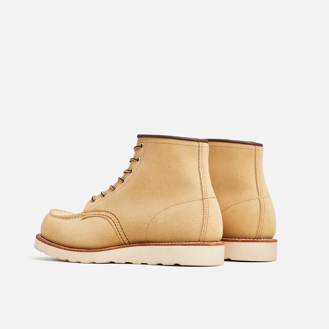 Red Wing Men's Classic Moc 6" Boot 8833 in Hawthorne Abilene Leather  Men's Footwear