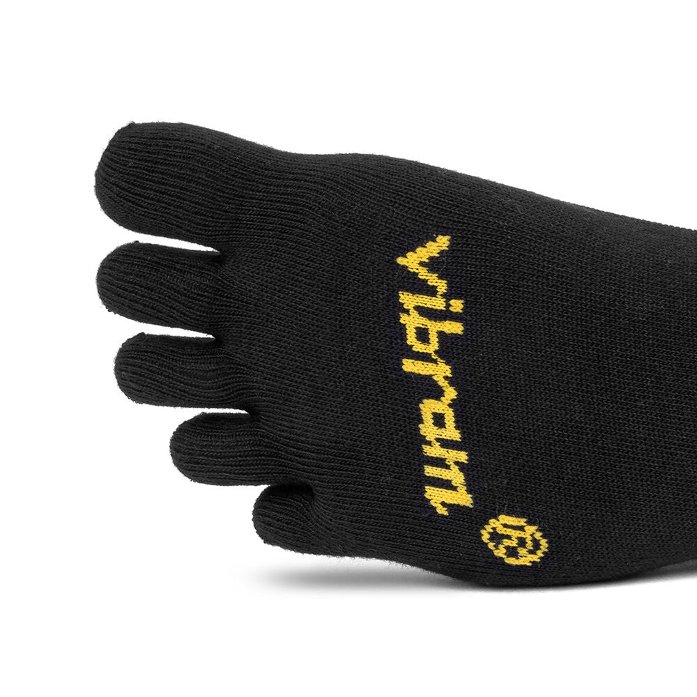 Vibram 5Toe Performance Ghost Sock in Black  Accessories