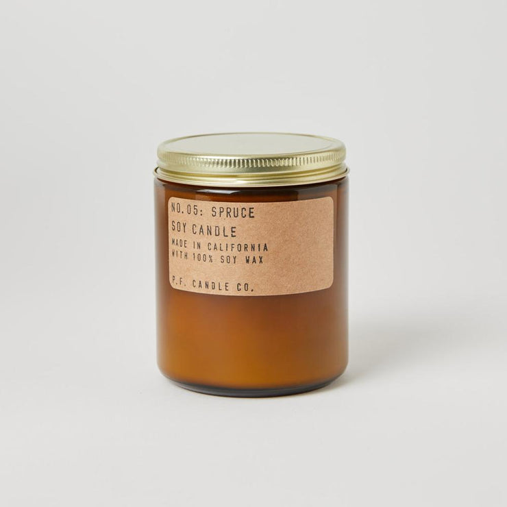 P. F. CANDLE CO. 7.2 Ooz Standard Soy Candle - Spruce  Accessories