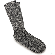 Birkenstock Women's Cotton Slub Socks in Black Gray  Accessories