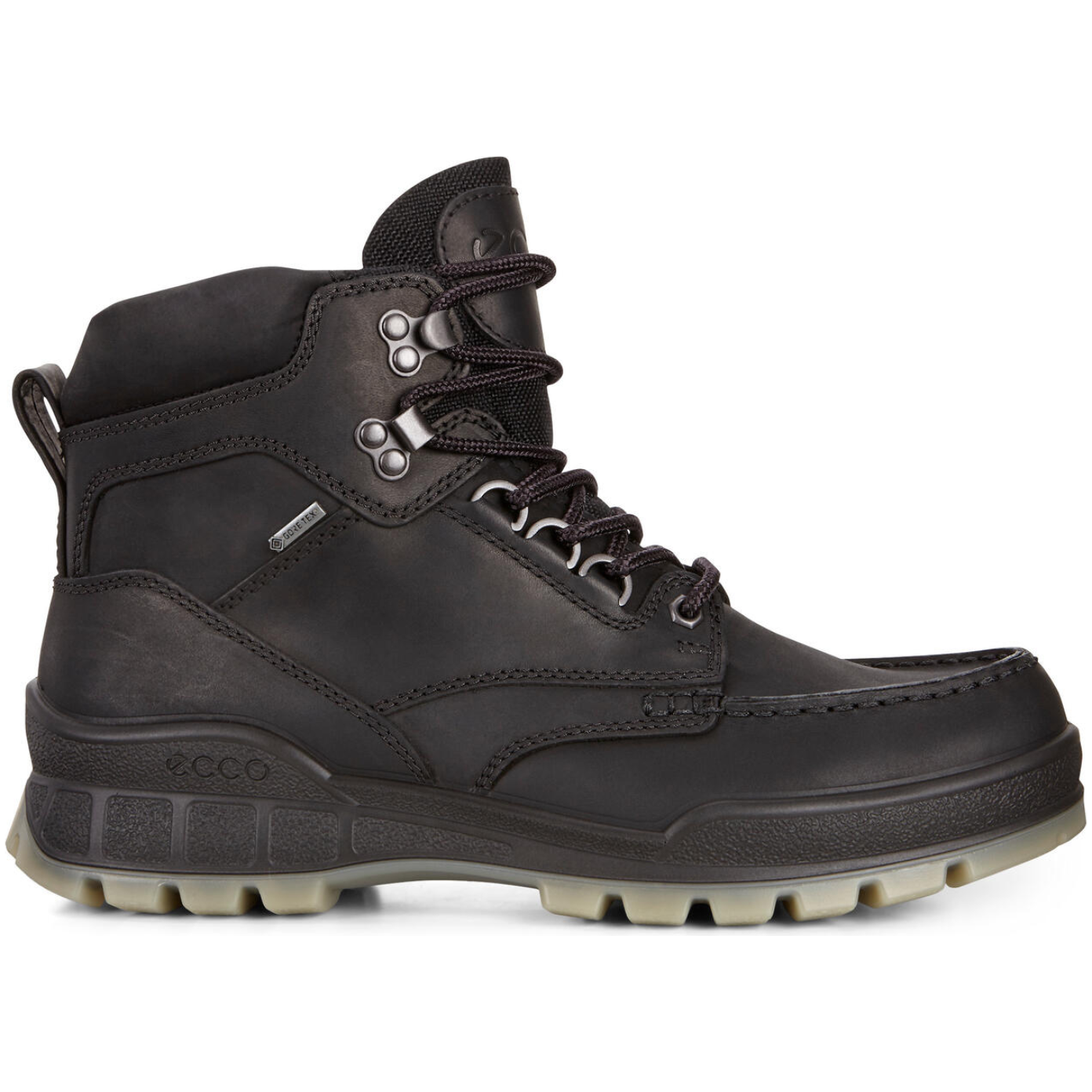 Ecco Men's Track 25 Mid in Black Black  Men's Footwear