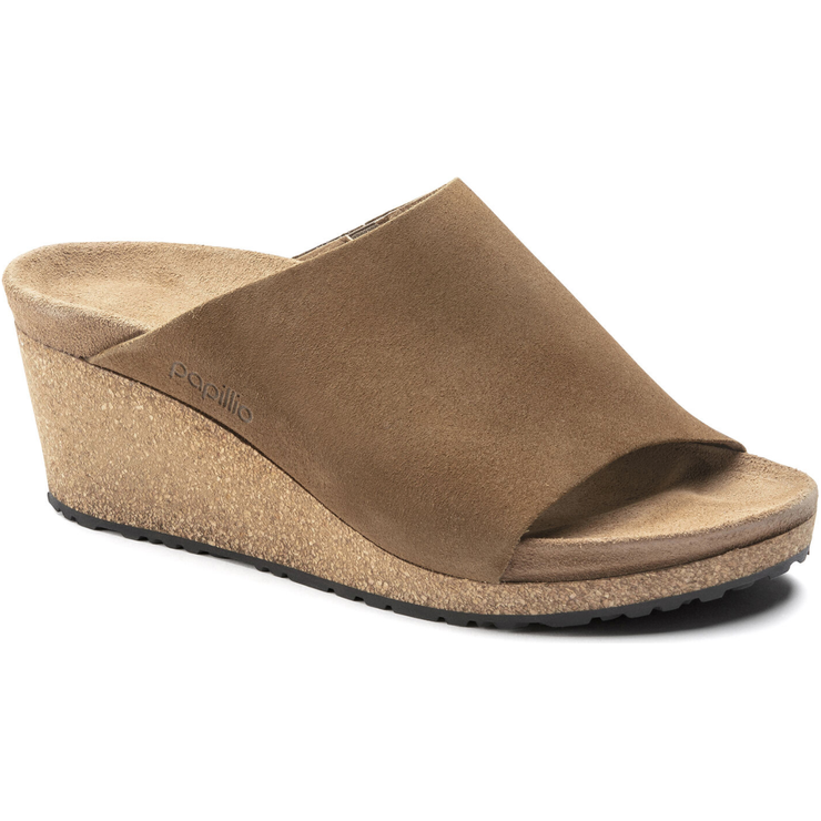 Birkenstock Namica Papillio Suede Leather in Tea
