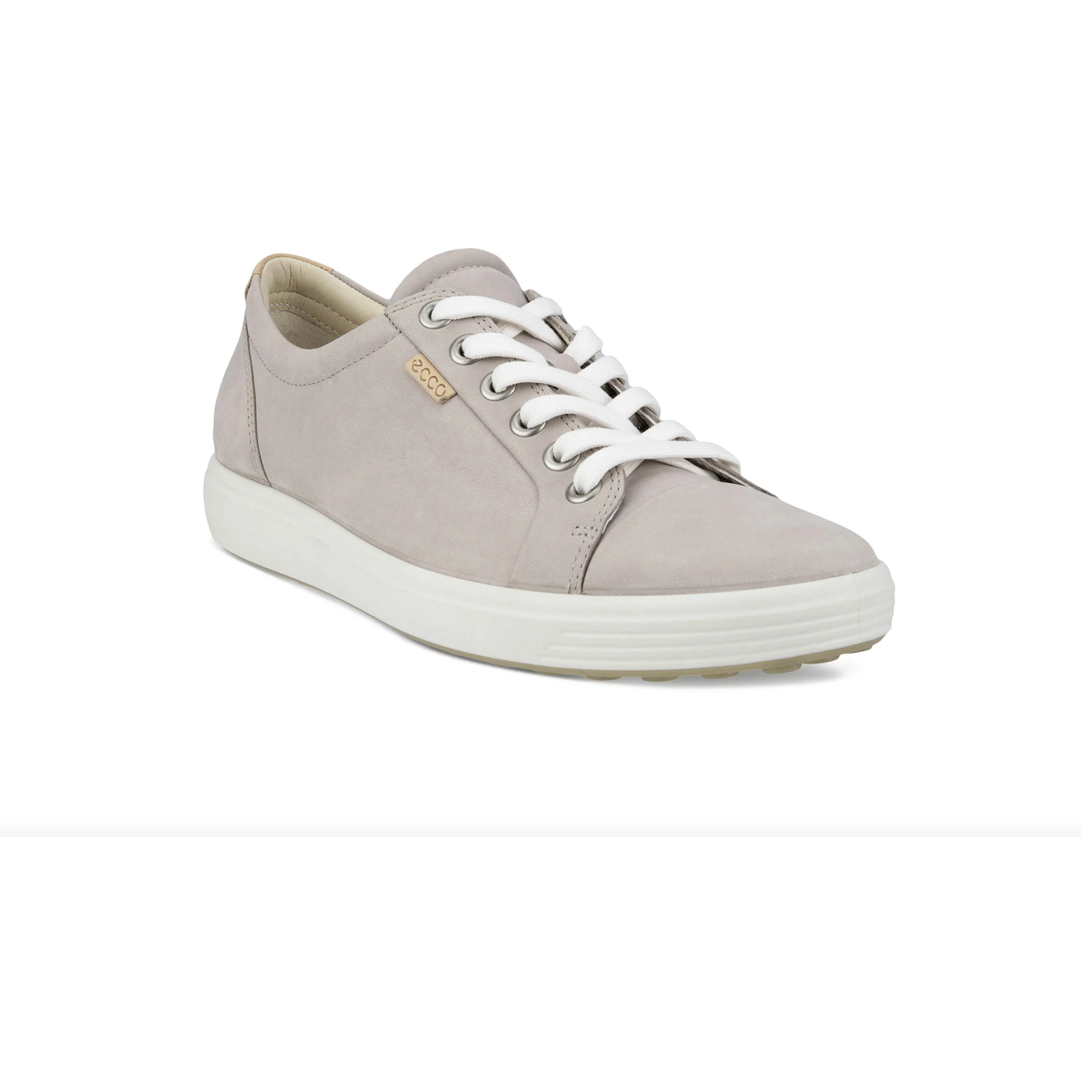 Ecco Women's Soft 7 Sneaker in Grey Rose  Women's Footwear