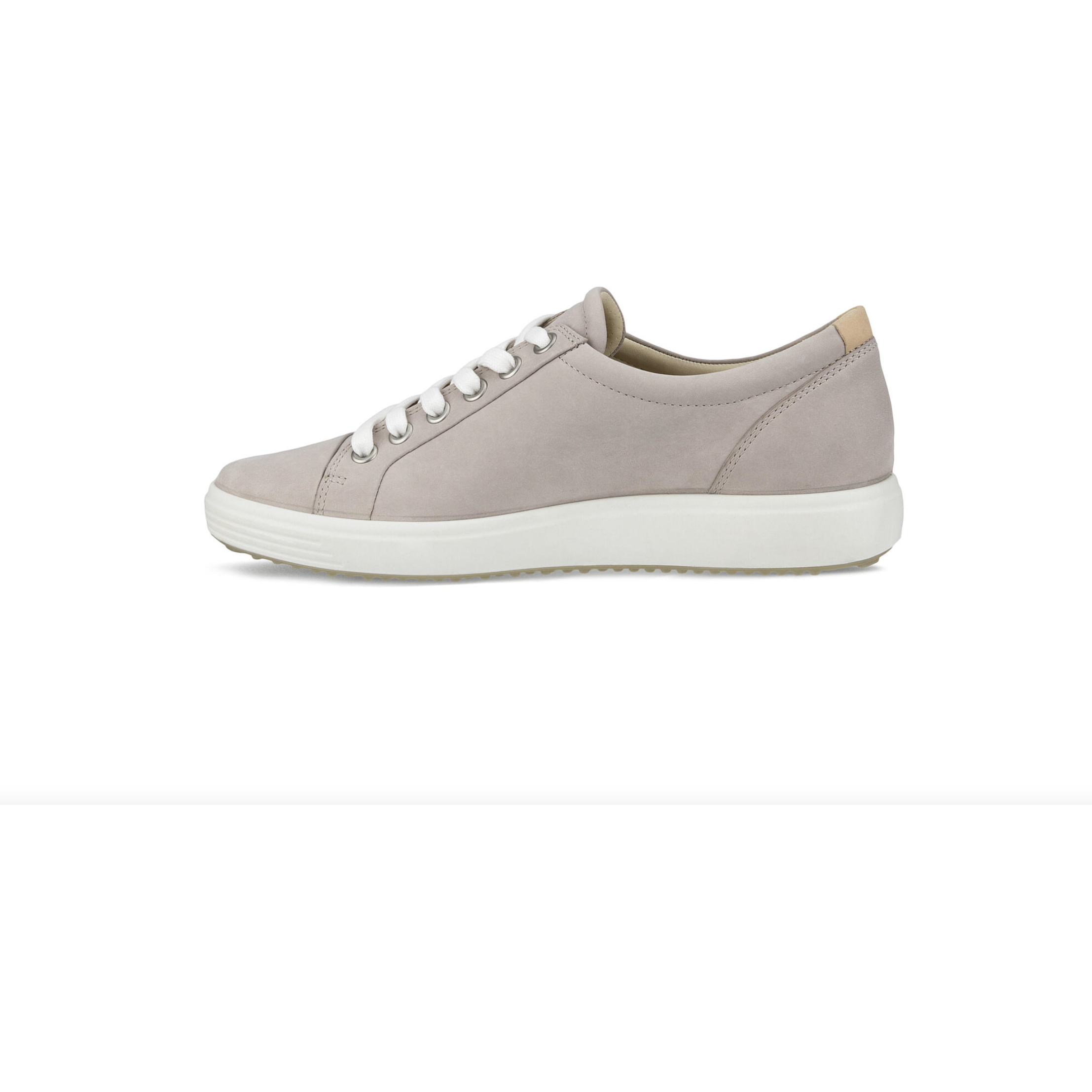 Ecco Women's Soft 7 Sneaker in Grey Rose  Women's Footwear