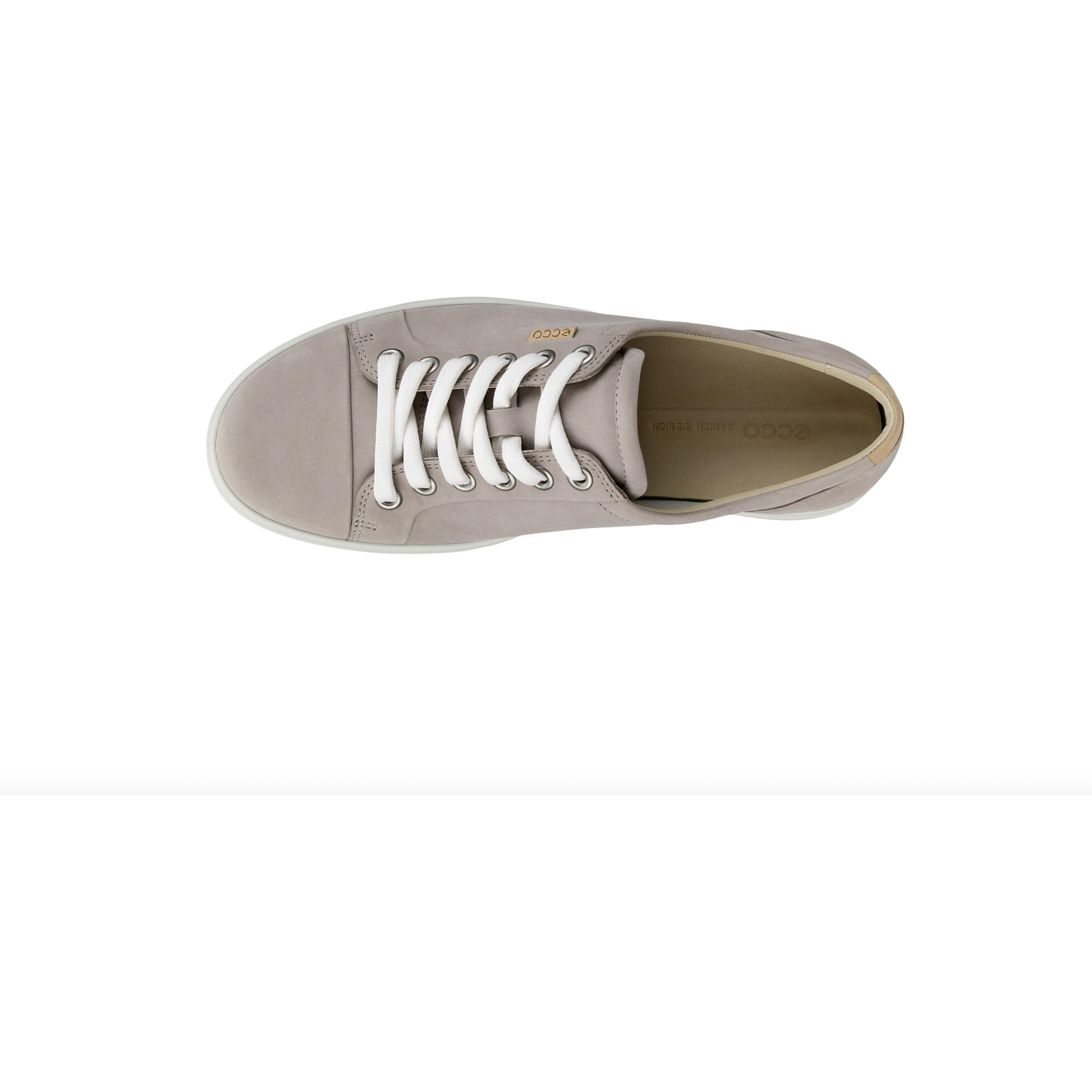 Ecco Women's Soft 7 Sneaker in Grey Rose  Women's Footwear