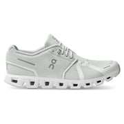 On Running Men's Cloud 5 Running Shoe in Ice White  Men's Footwear