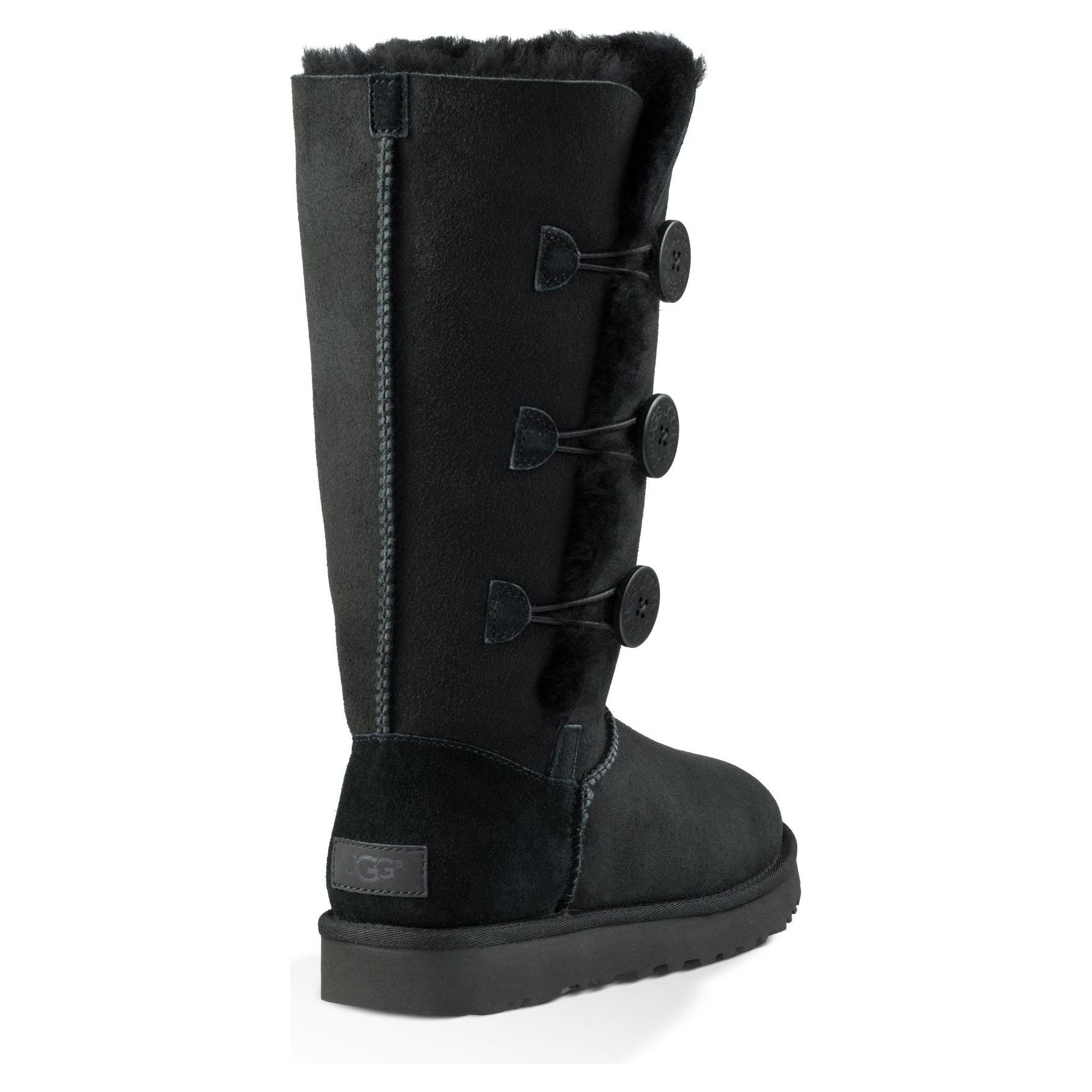 UGG Women's Bailey Button Triplet II Boot in Black  Women's Footwear
