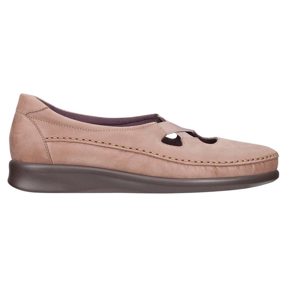 SAS Women's Crissy Slip On Loafer in Praline Wide  Women's Footwear