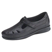 SAS Women's Roamer Slip On Loafer in Black Wide  Women's Footwear