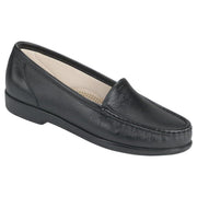 SAS Women's Simplify Slip-On Loafer in Black Wide  Women's Footwear