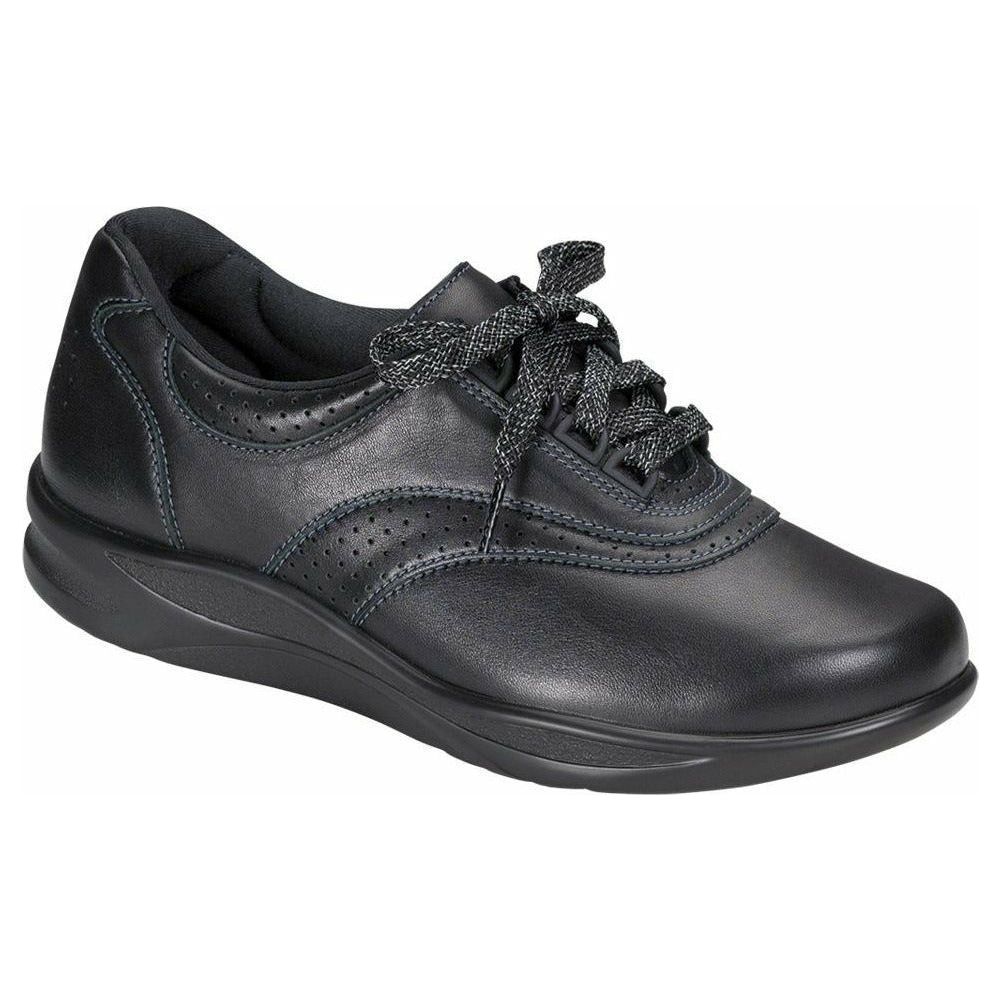 SAS Women's Walk Easy in Black Wide  Women's Footwear