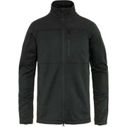 Fjallraven Men's Abisko Lite Fleece Jacket in Black  Men's Apparel