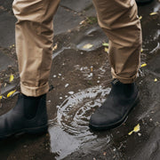Blundstone Classic 587 Chelsea Boots in Rustic Black  Men's Boots