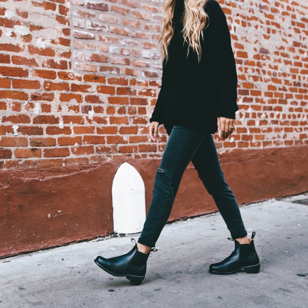 Women's Blundstone Boots | Series 1671 Heeled Boot In Black