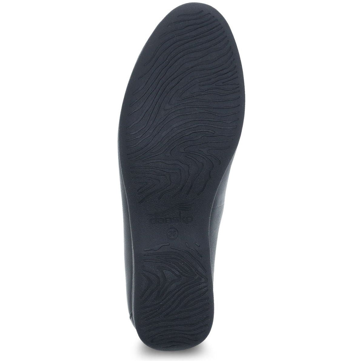 Dansko Women's Lexie in Black Milled Nappa  Women's Footwear