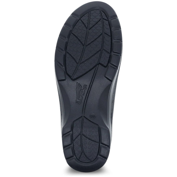 Dansko Karmel Rain Boot in Black Molded  Footwear