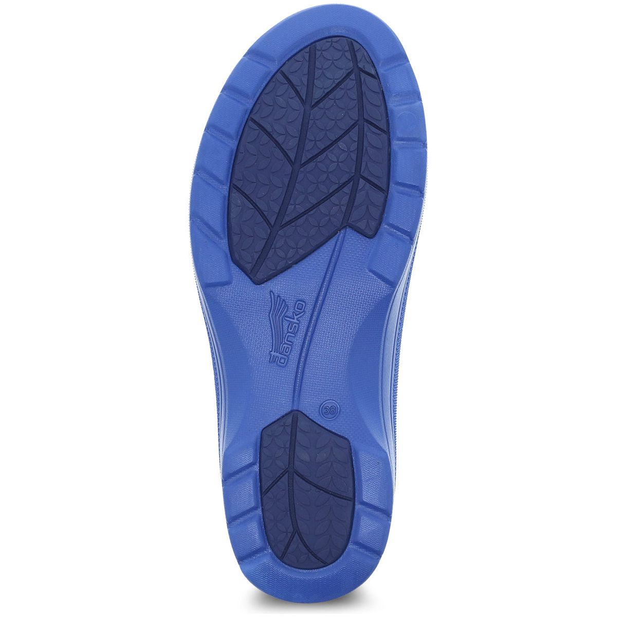 Dansko Karmel Rain Boot in Blue Molded  Footwear