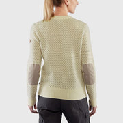 Fjallraven Women's Övik Nordic Sweater In Chalk White  Women's Apparel