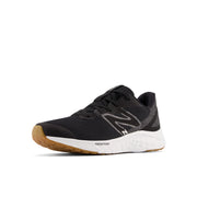New Balance Big Kid's Fresh Foam Arishi v4 in Black with White