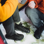 Vivobarefoot Men's Magna Forest Esc in Obsidian Leather  Men's Footwear