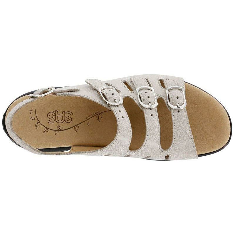 SAS Women's Mystic Slingback Sandal in Web Linen  Women's Footwear