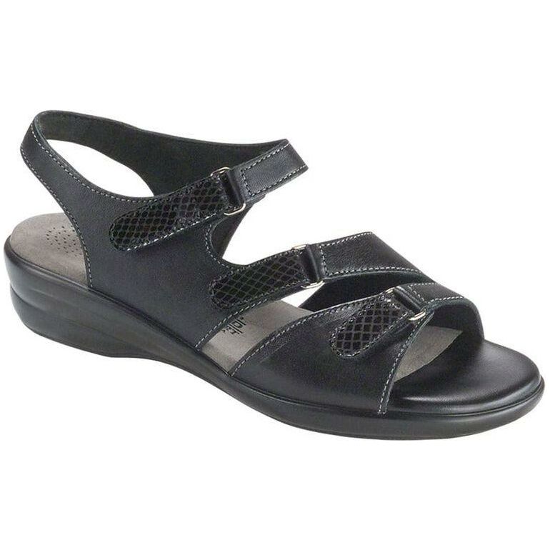 SAS Women's Tabby Slingback Sandal in Black  Women's Footwear