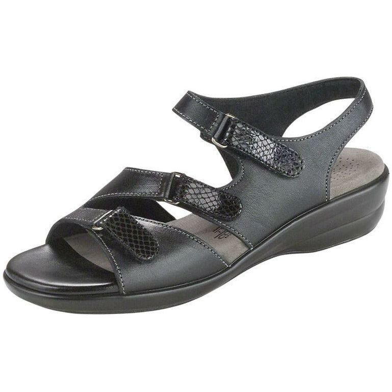 SAS Women's Tabby Slingback Sandal in Black  Women's Footwear