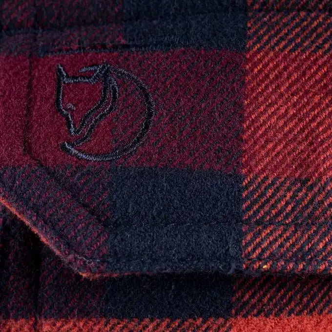 Fjallraven Men's Skog Shirt In True Red  Men's Apparel