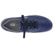 SAS Women's Sporty Lux Lace Up in Blue Wide  Women's Footwear
