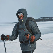 Fjallraven Men's Expedition Pack Down Hoodie in Basalt