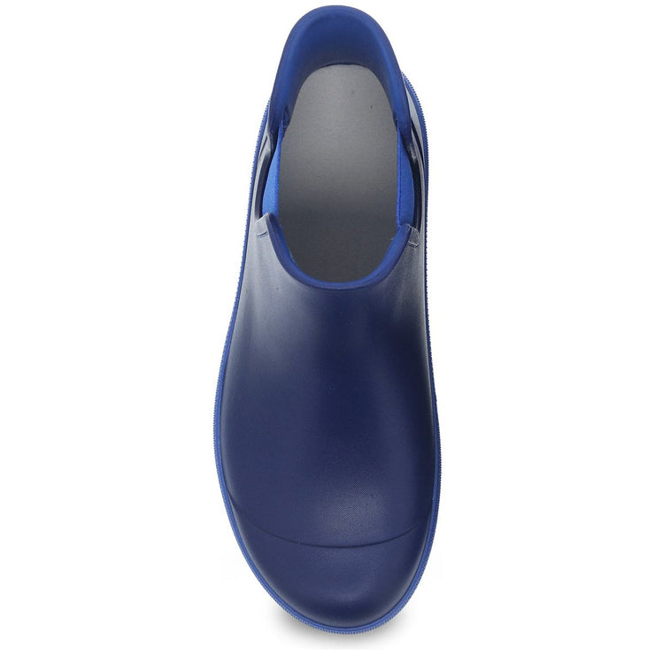 Dansko Karmel Rain Boot in Blue Molded  Footwear