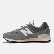 New Balance 574 in Grey with White  Shoes