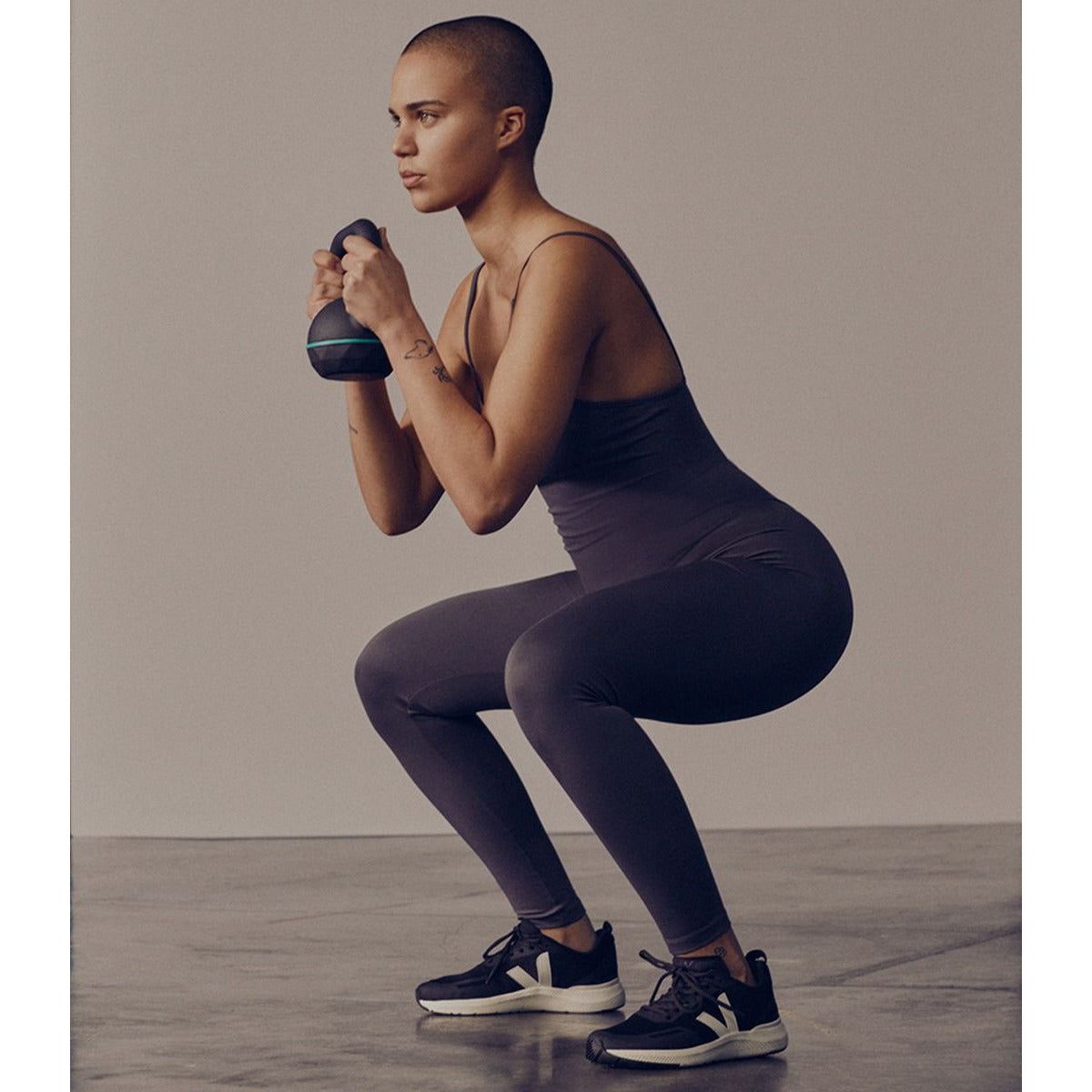 Veja Women's Impala Engineered Mesh in Black Cream  Shoes